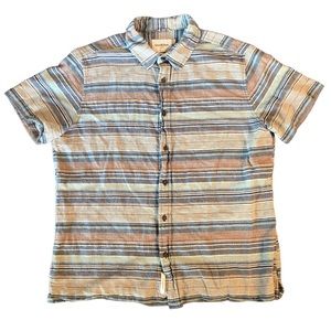 Goodfellow & Co. Men’s Striped Button Down Shirt Size Large